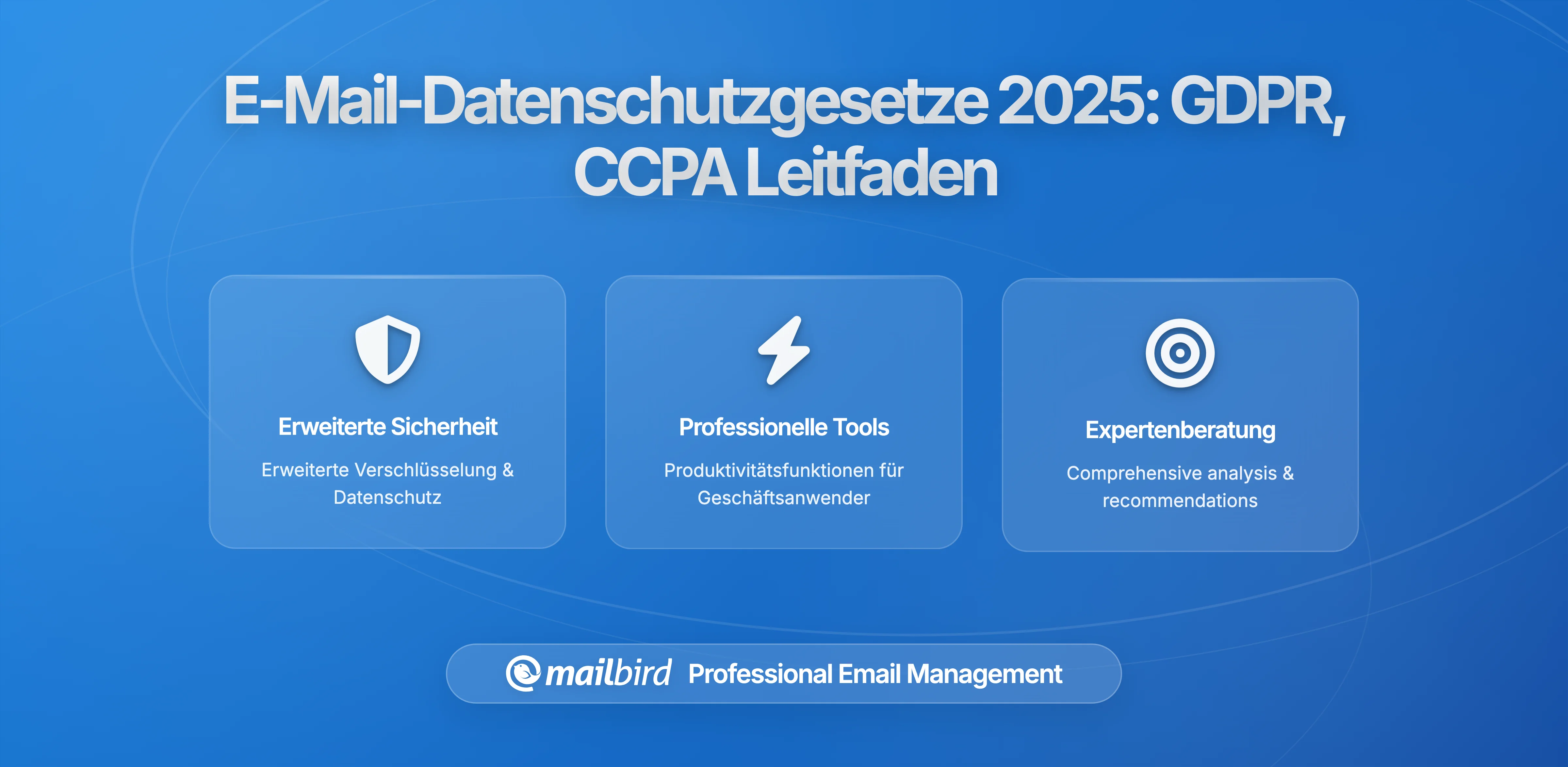 E-Mail-Datenschutzgesetze & Vorschriften, die Sie kennen müssen (DSGVO, CCPA, etc.)