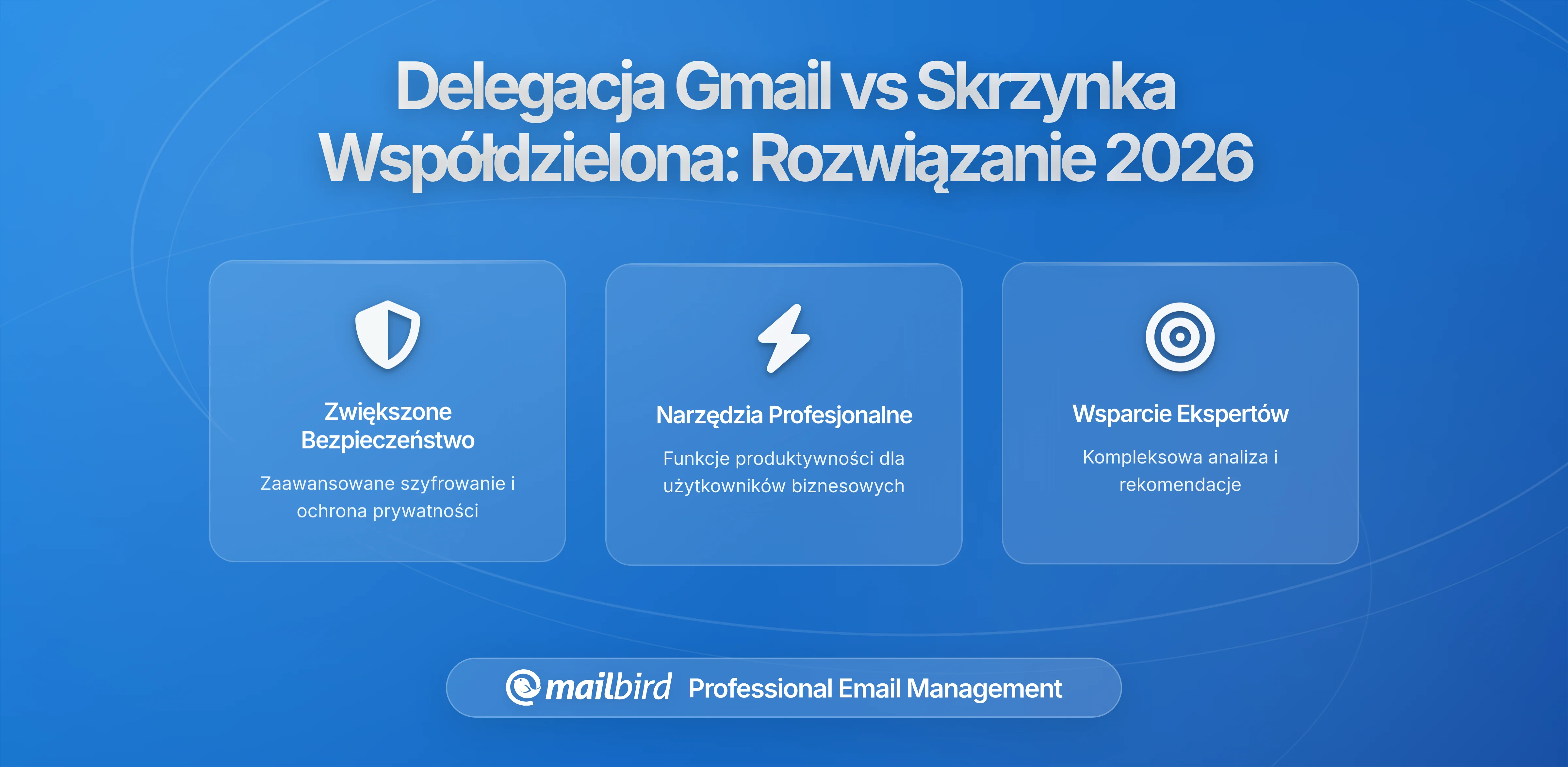 Od Delegowania Gmail do Prawdziwych Wspólnych Skrzynek: Dlaczego Rosnące Zespoły Potrzebują Więcej i Gdzie Pasuje Mailbird