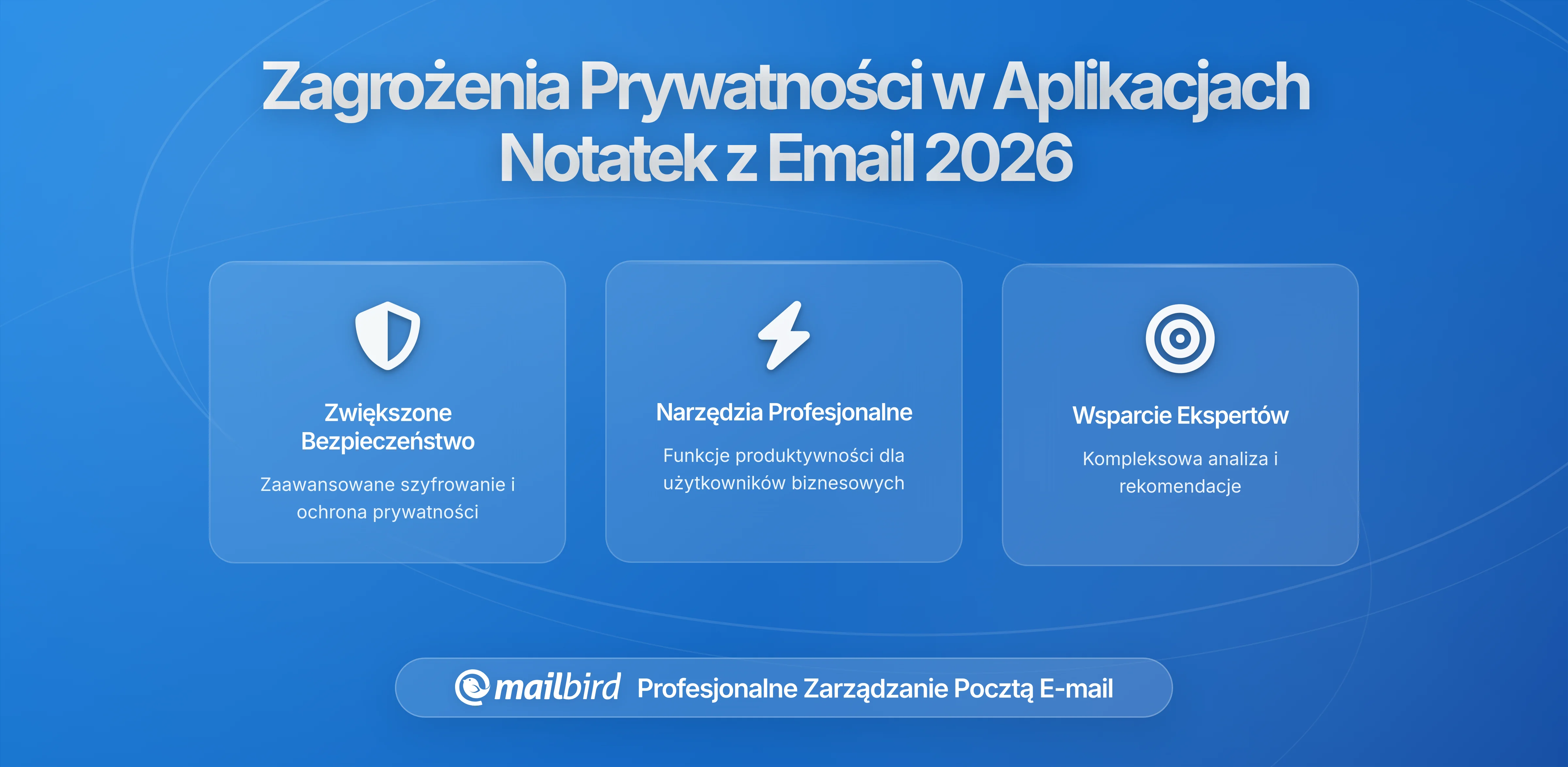 Ukryte zagrożenia dla prywatności w aplikacjach notatek połączonych z e-mailem w 2026