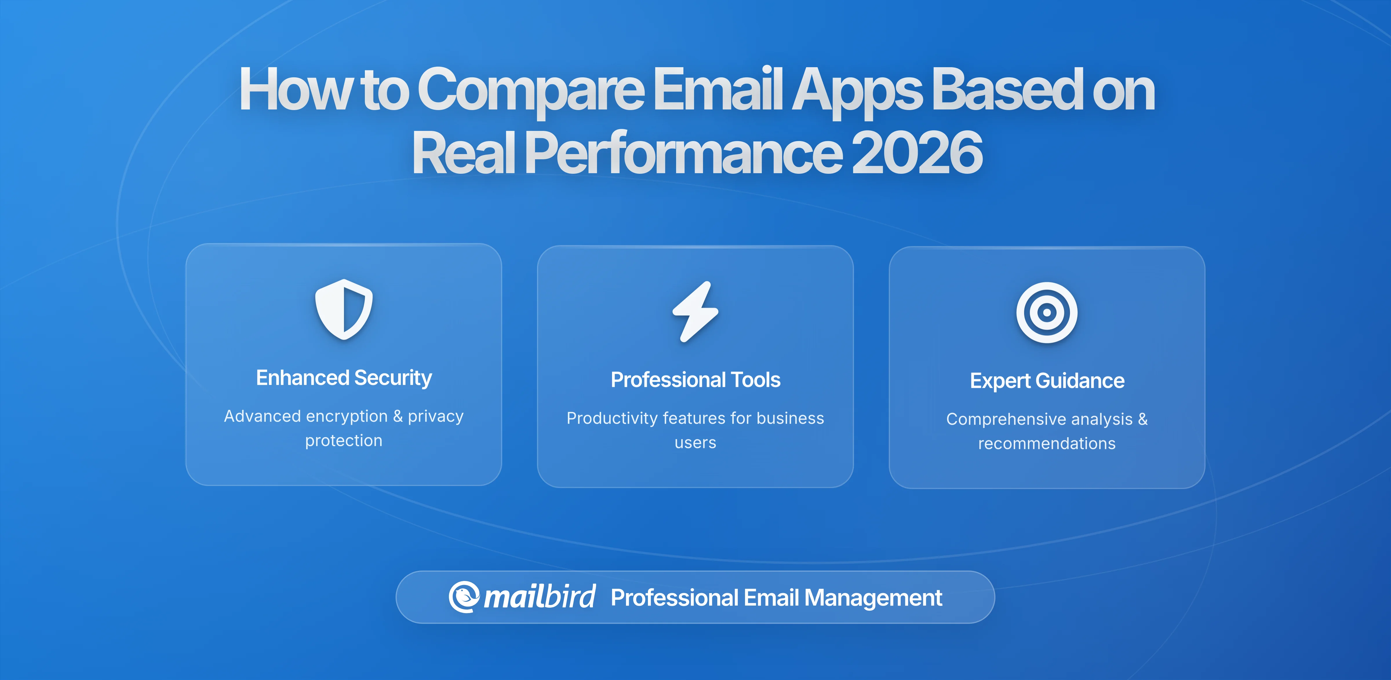 How to Compare Email Apps Based on Real-World Performance in 2026