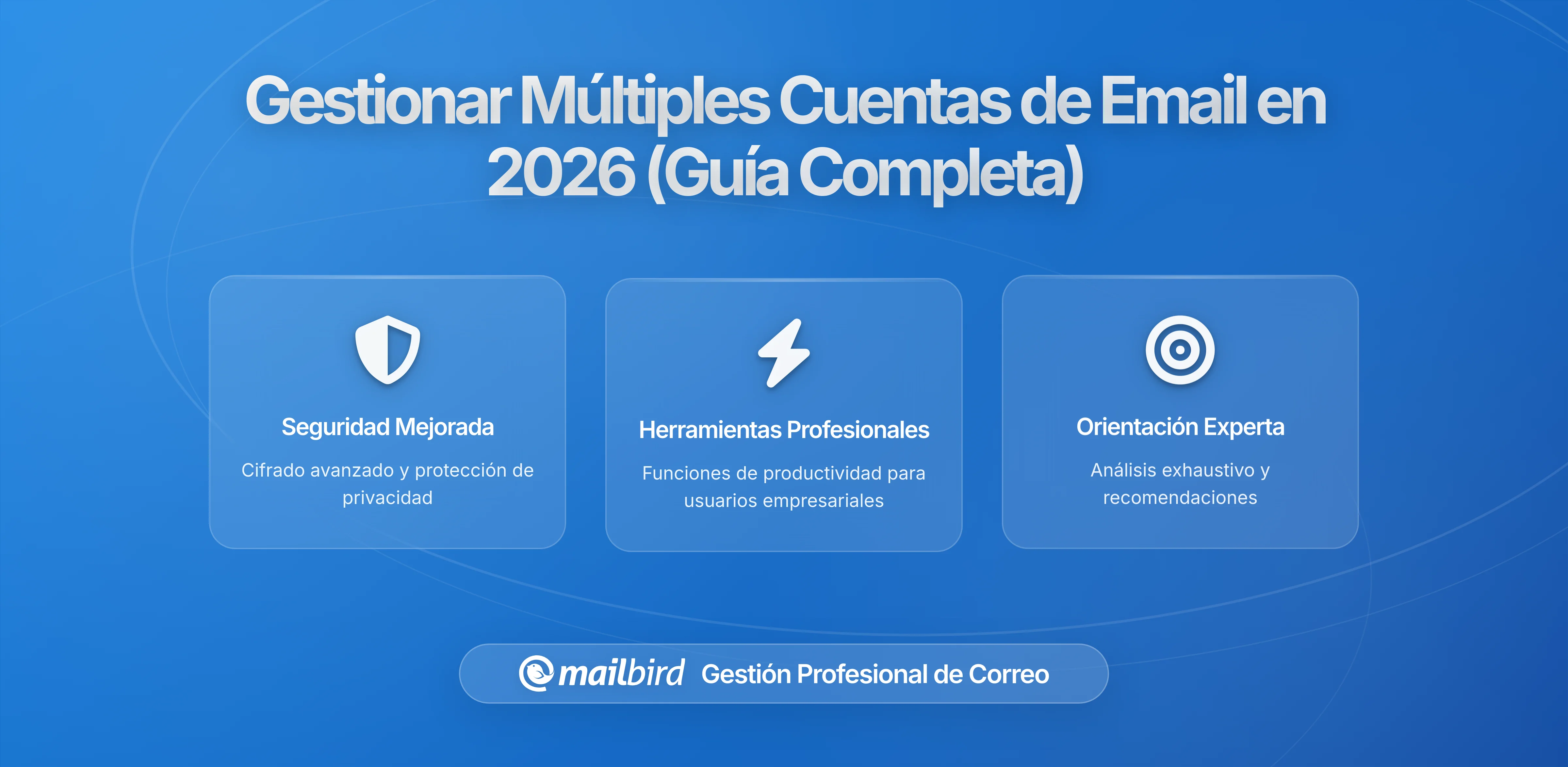 Cómo gestionar múltiples cuentas de correo sin volverte loco: Guía completa para 2026