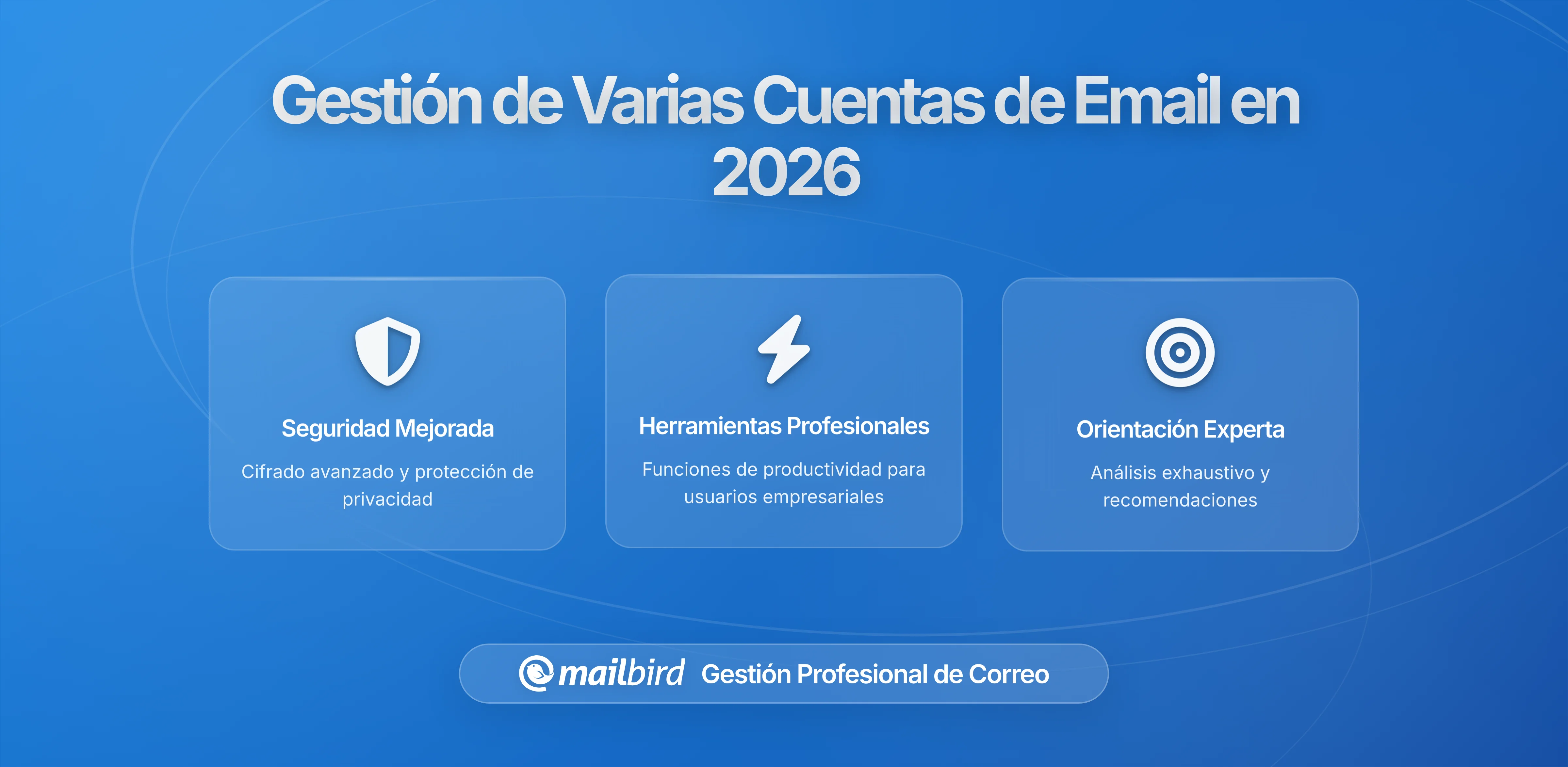 Cómo gestionar múltiples cuentas de correo sin volverse loco: Guía de 2026