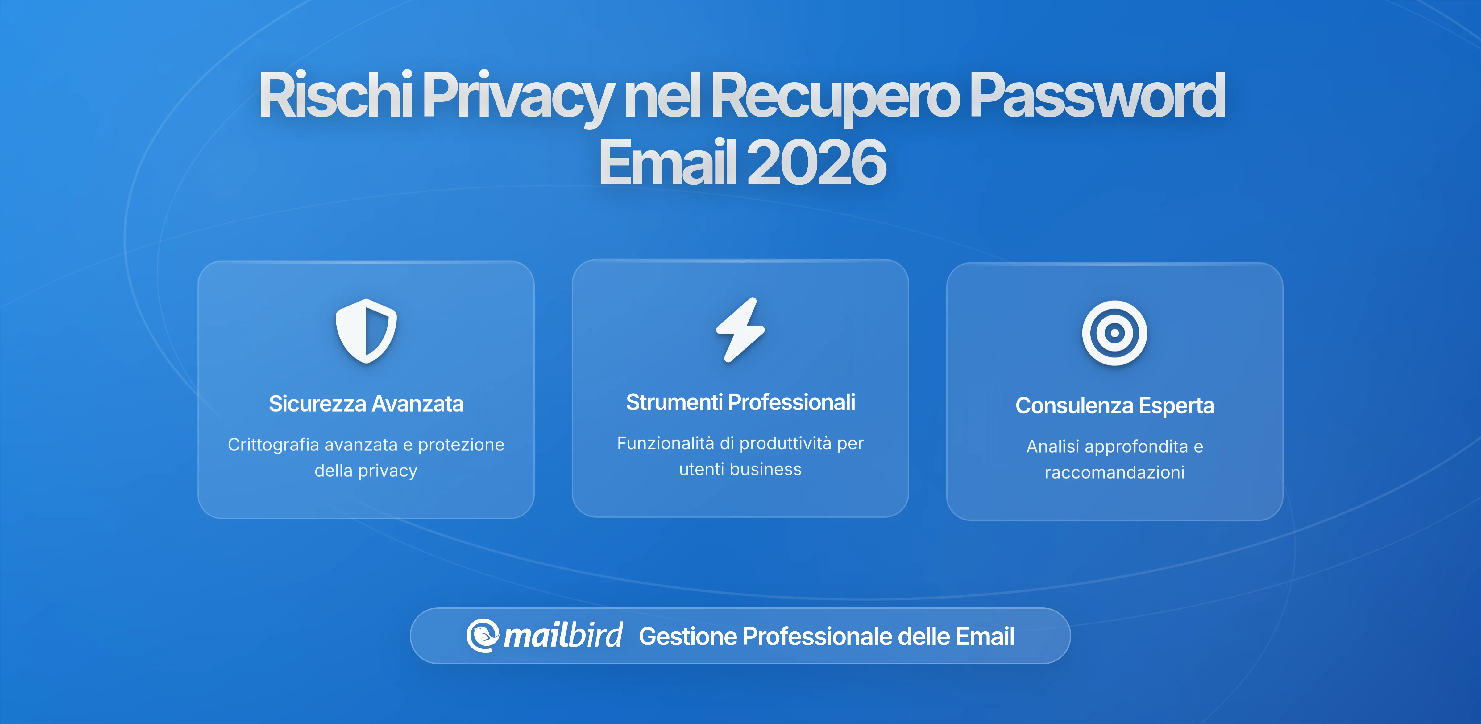 I rischi per la privacy dell'uso del recupero password tramite email per conti finanziari e medici