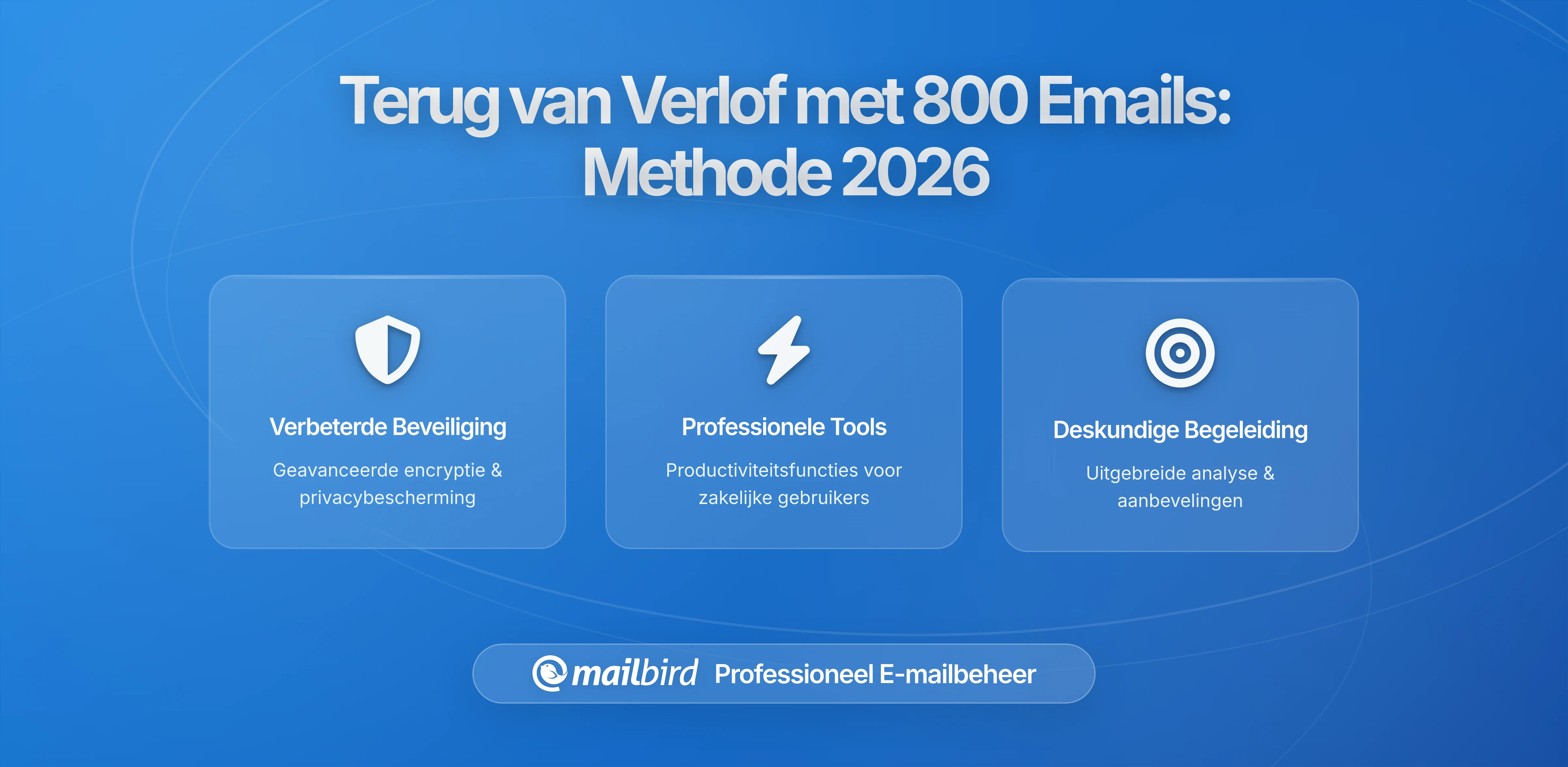 Terugkomen van Verlof naar 800 E-mails: Gestructureerde Herstelmethode in Mailbird