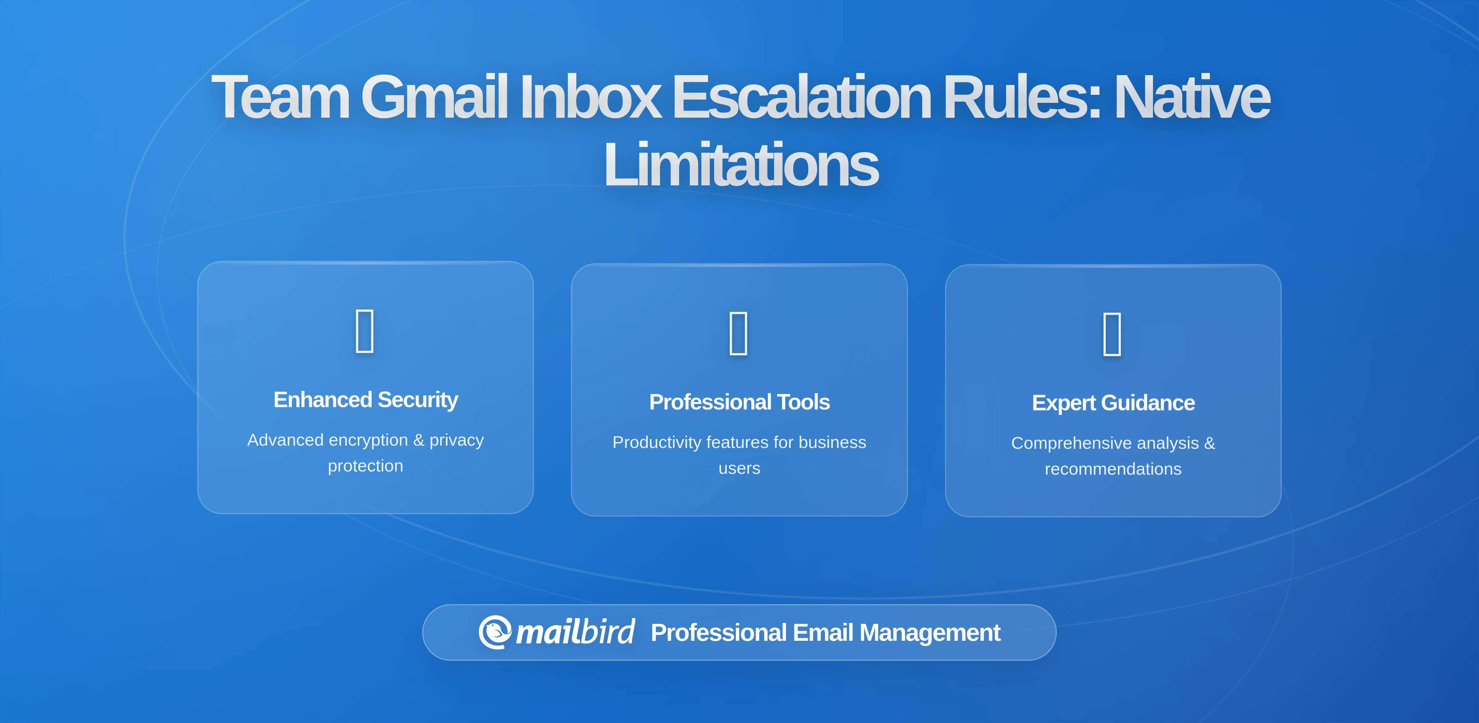 Why Team Gmail Inboxes Need Escalation Rules: Understanding the Limitations of Native Tools and How to Build Better Workflows