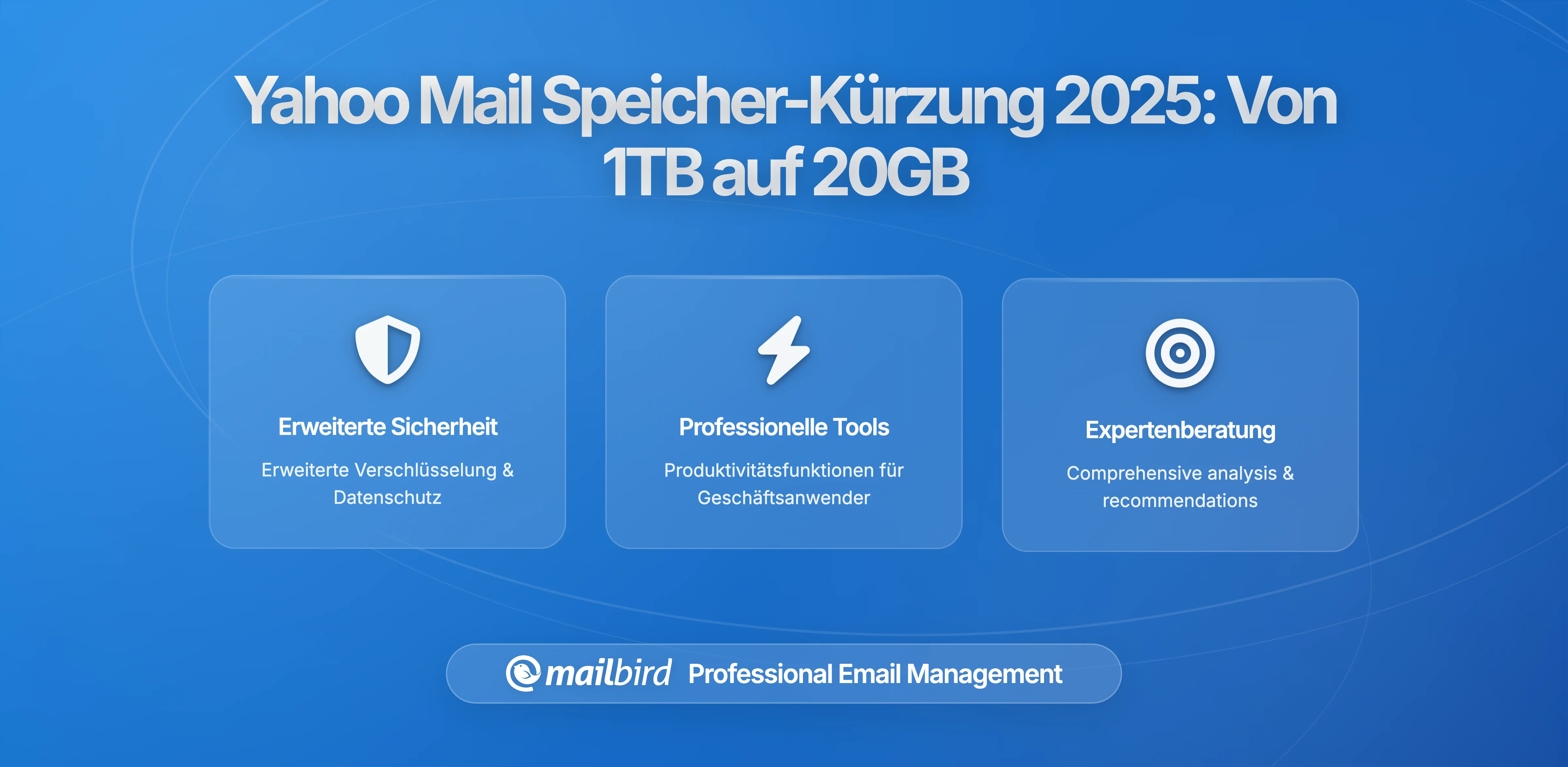 Speichern Sie Ihre Yahoo Mail, bevor es zu spät ist - Speicherkriseführer