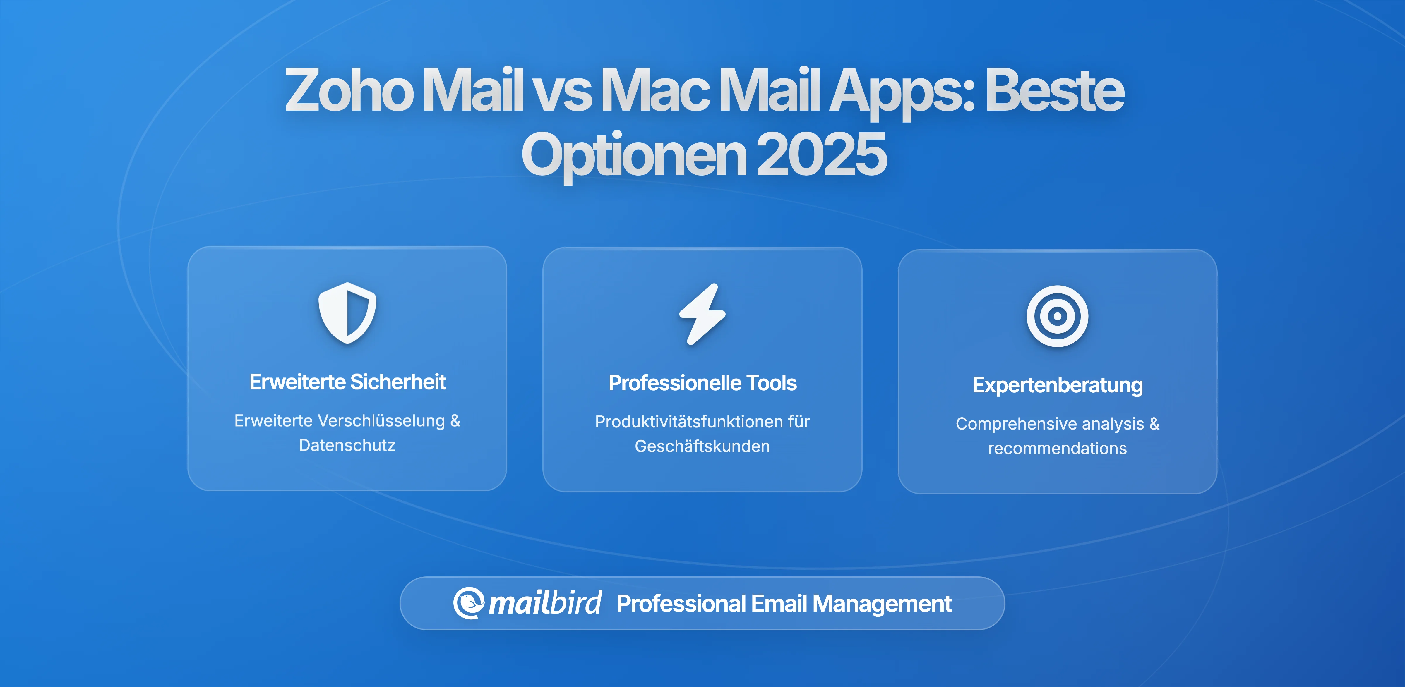 Zoho Mail vs. Native Apps: Beste Mac E-Mail-Alternativen für 2026