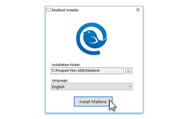 Install Mailbird