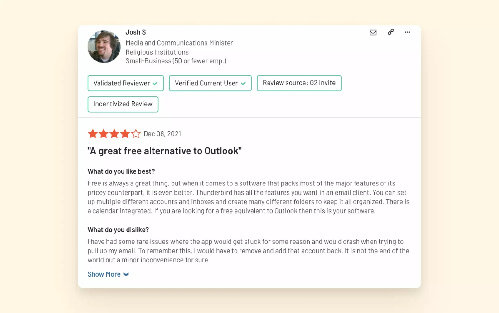 Outlook alternative review