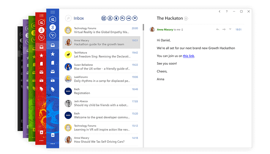 Manage multiple accounts with the best email client 2021