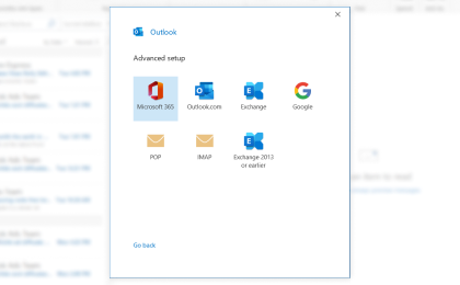 Step 4: Step 4: To configure 123-reg.co.uk on Outlook, On the next screen, select IMAP