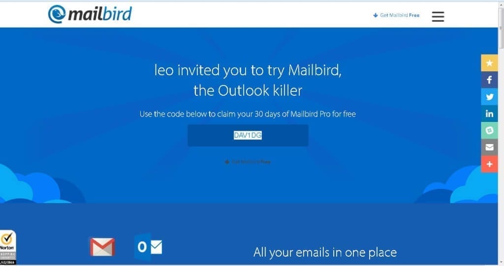 mailbird pro license key free