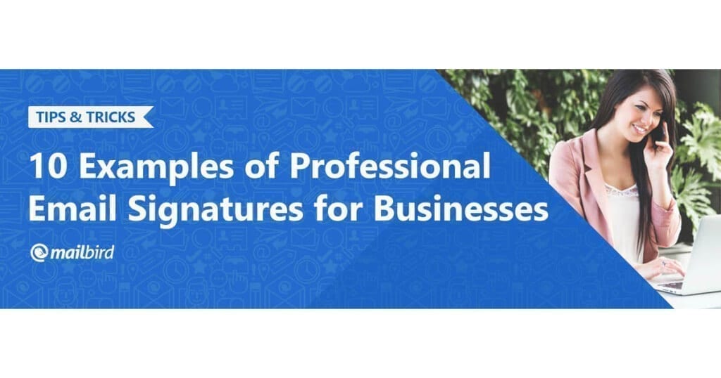 professional email signature