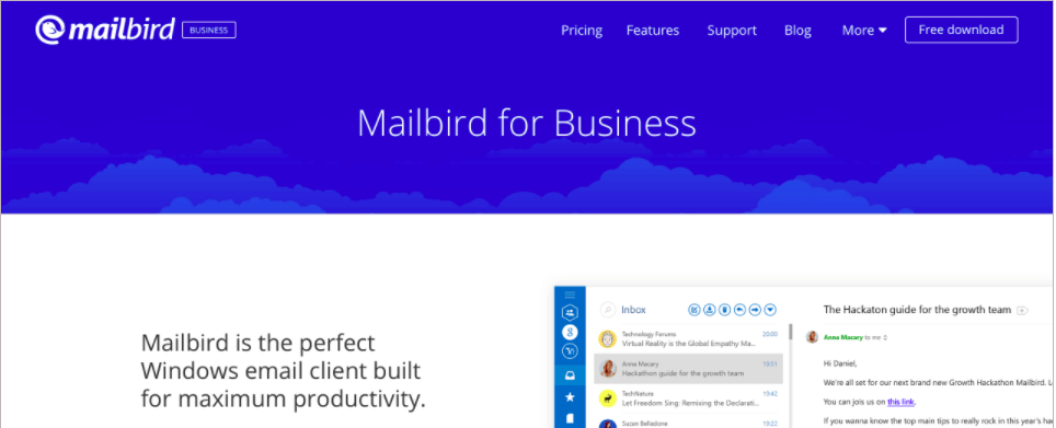 mailbird email newsletter