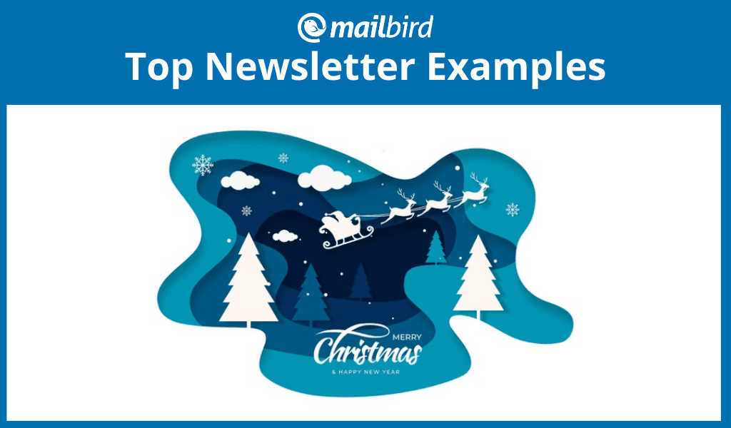 Best Christmas newsletter examples