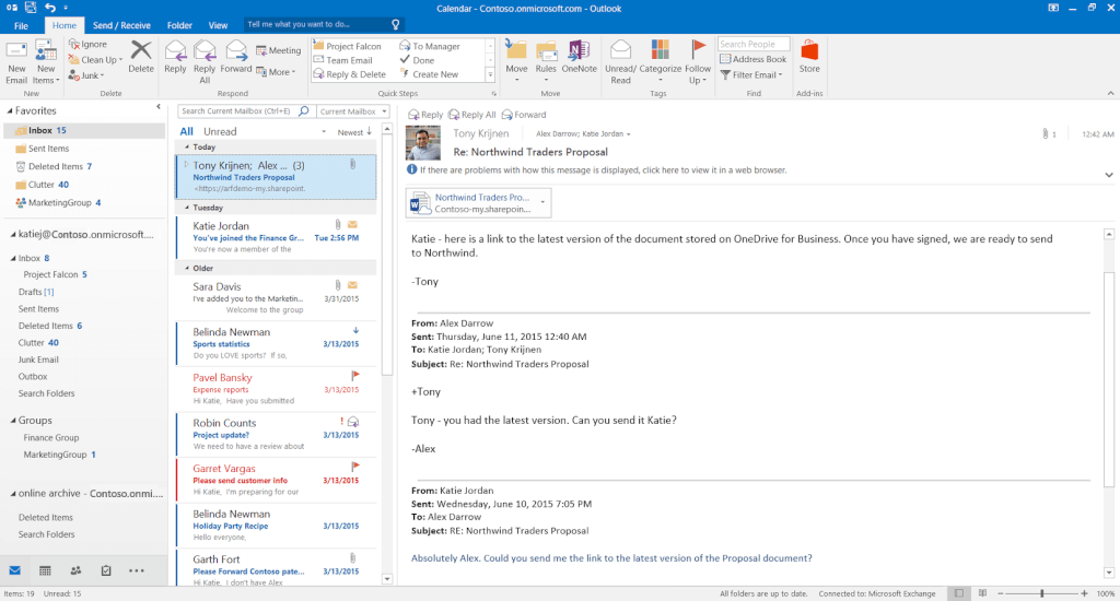 Outlook Macmail alternative