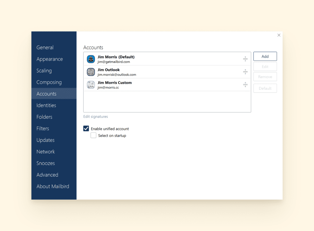mailbird ics support