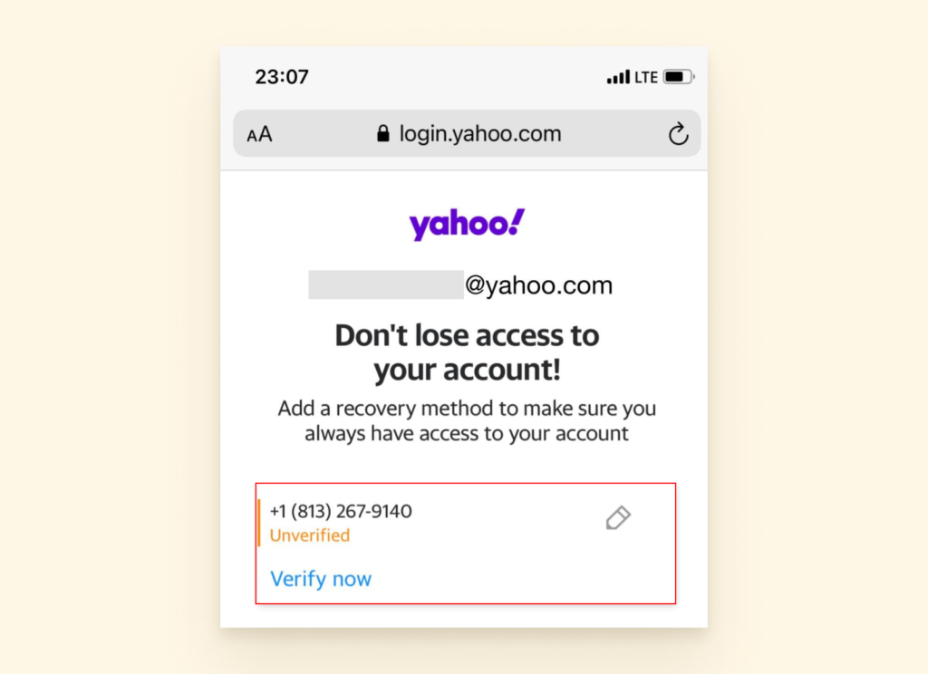 Why did I lose my Yahoo account?