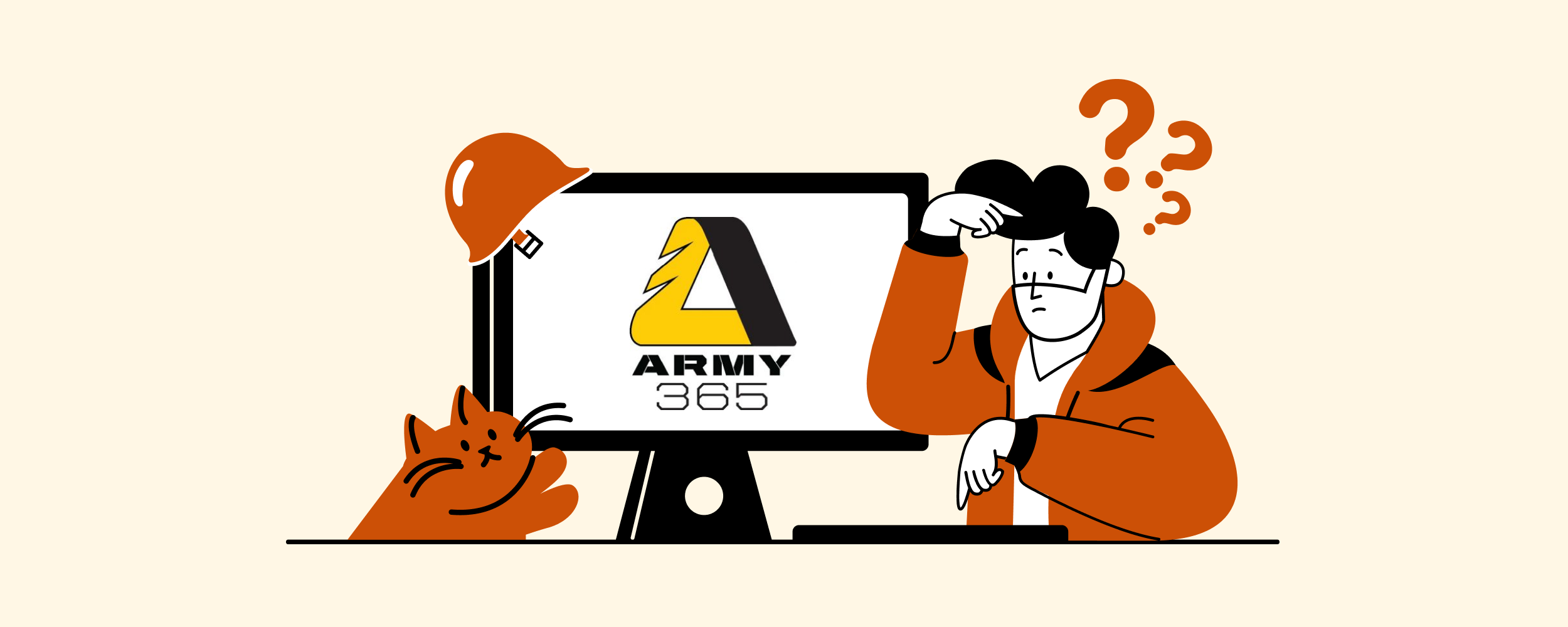 Army OWA email on desktop